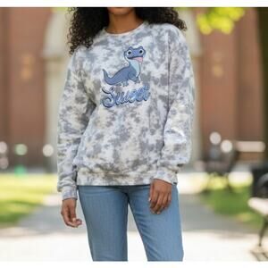 Walt Disney World Frozen 2 Bruni Tie Dye Crew Neck Womens Sweatshirt - Small